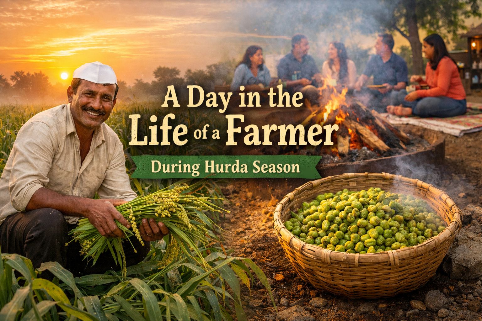 A Day in the Life of a Farmer During Hurda Season