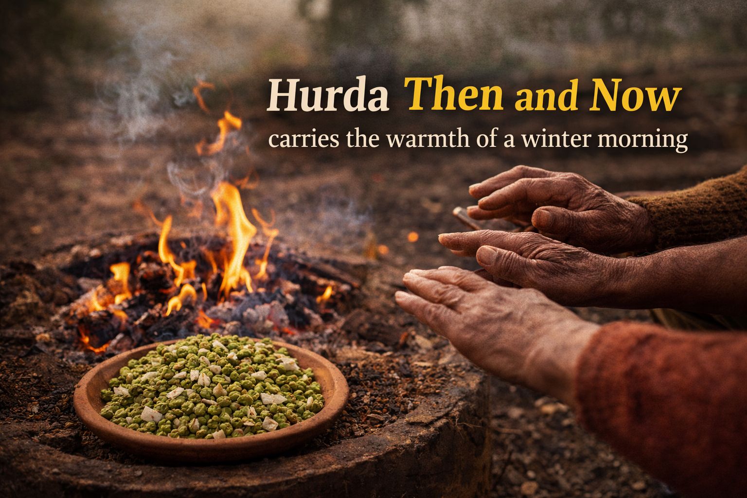 Hurda Then and Now carries the warmth of a winter morning