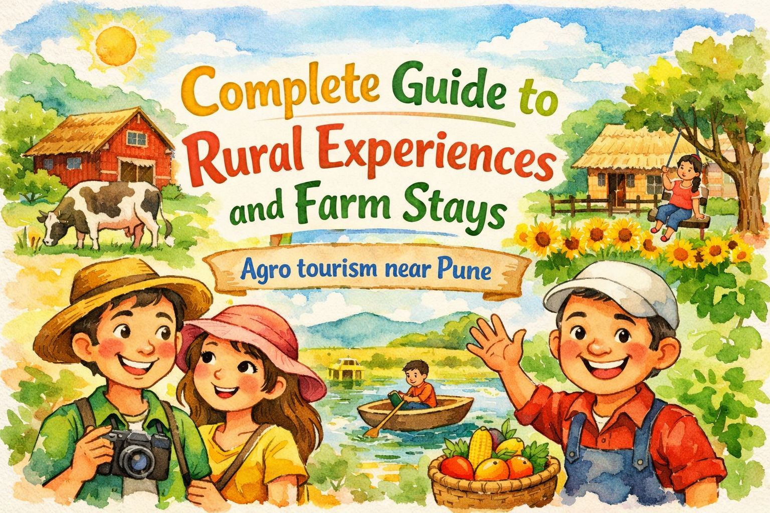 Agro tourism near Pune: A Complete Guide to Rural Experiences and Farm Stays