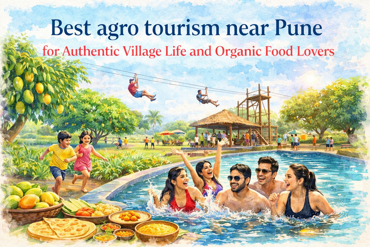 Best Agro Tourism Near Pune for Authentic Village Life and Organic Food Lovers