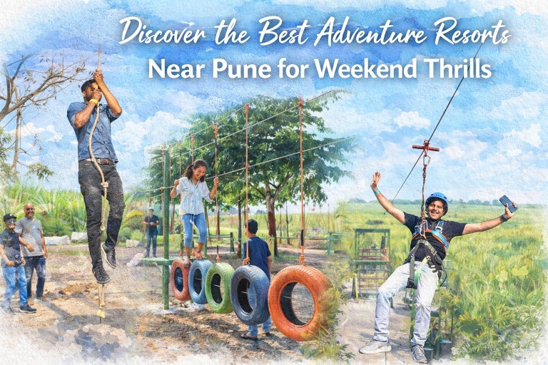 Discover the Best Adventure Resorts Near Pune for Weekend Thrills