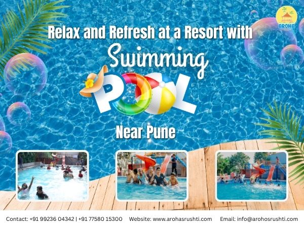Relax and Refresh at a Resort with Swimming Pool Near Pune