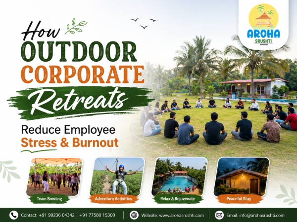 How Outdoor Corporate Retreats Reduce Employee Stress & Burnout