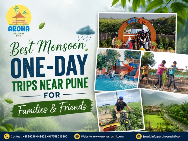 Best Monsoon One-Day Trips Near Pune for Families & Friends