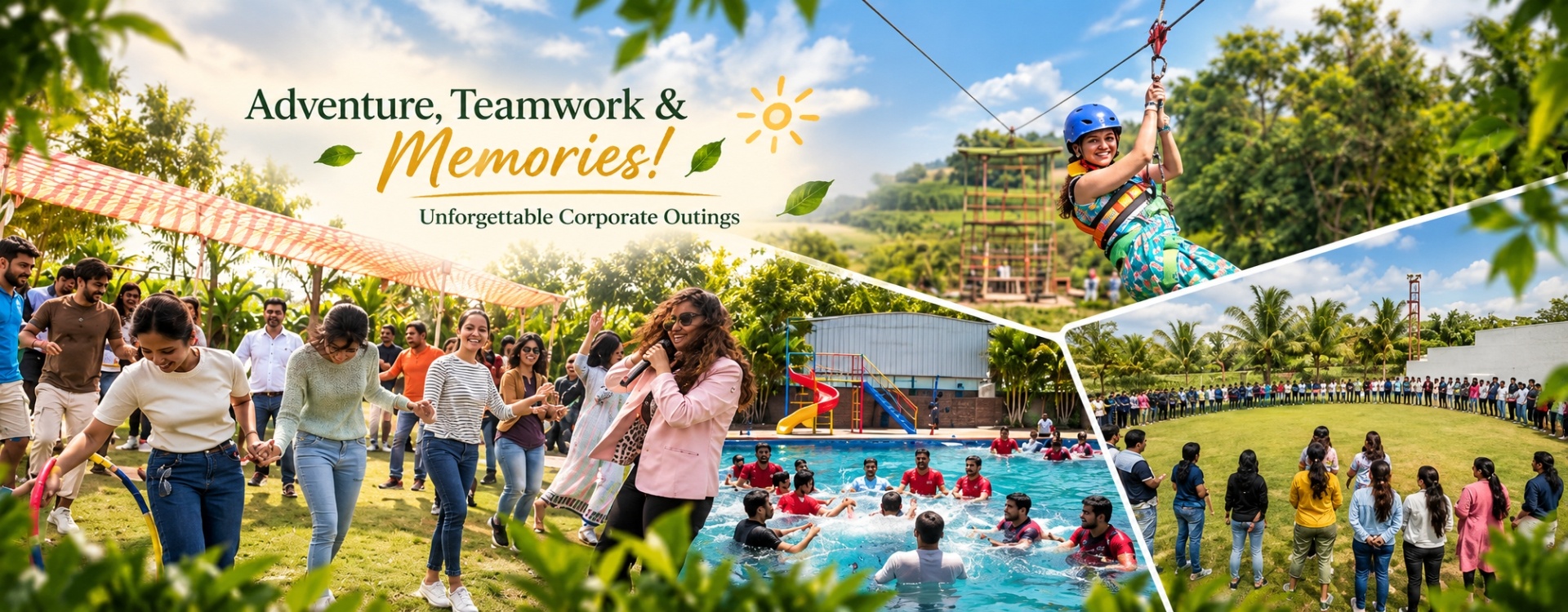 Adventure Activities at Aroha Srushti Farms near Pune